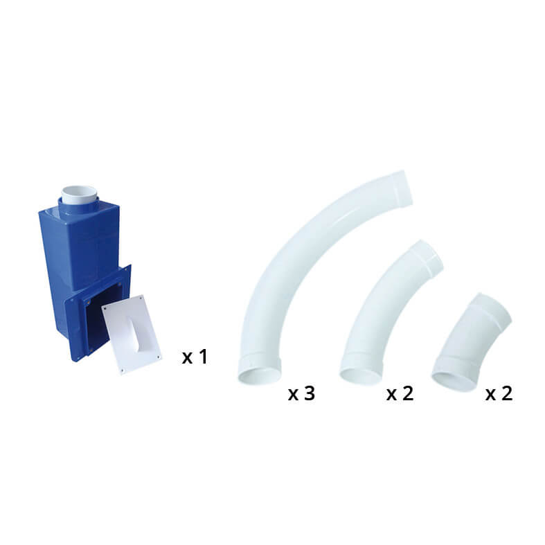 HAHK1002-STDSC Hide-a-Hose Einbau-Set