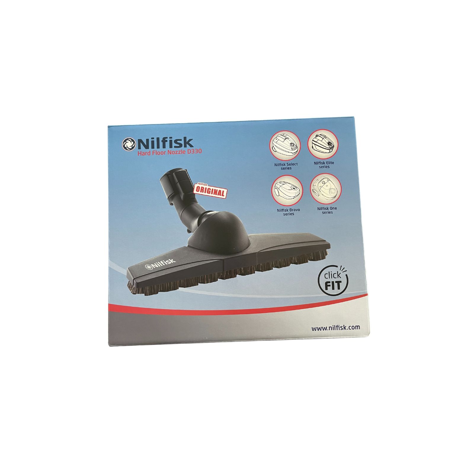 Nilfisk Hartbodendüse D330 Turn&Clean für One, Bravo, Select, Elite